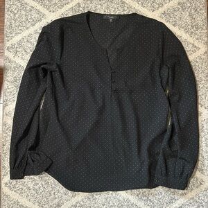 Sanctuary Clothing Womens Polka Dot Blouse